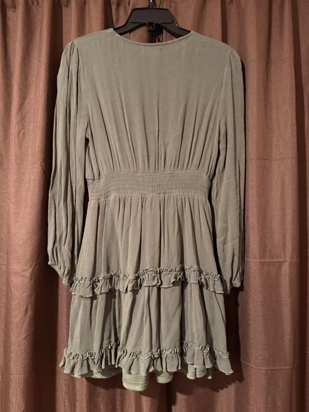 Altard State Green Ruffled Short Dress - Picture 4 of 8